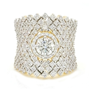 Creative Diamond Simulants Ring JSJ0201