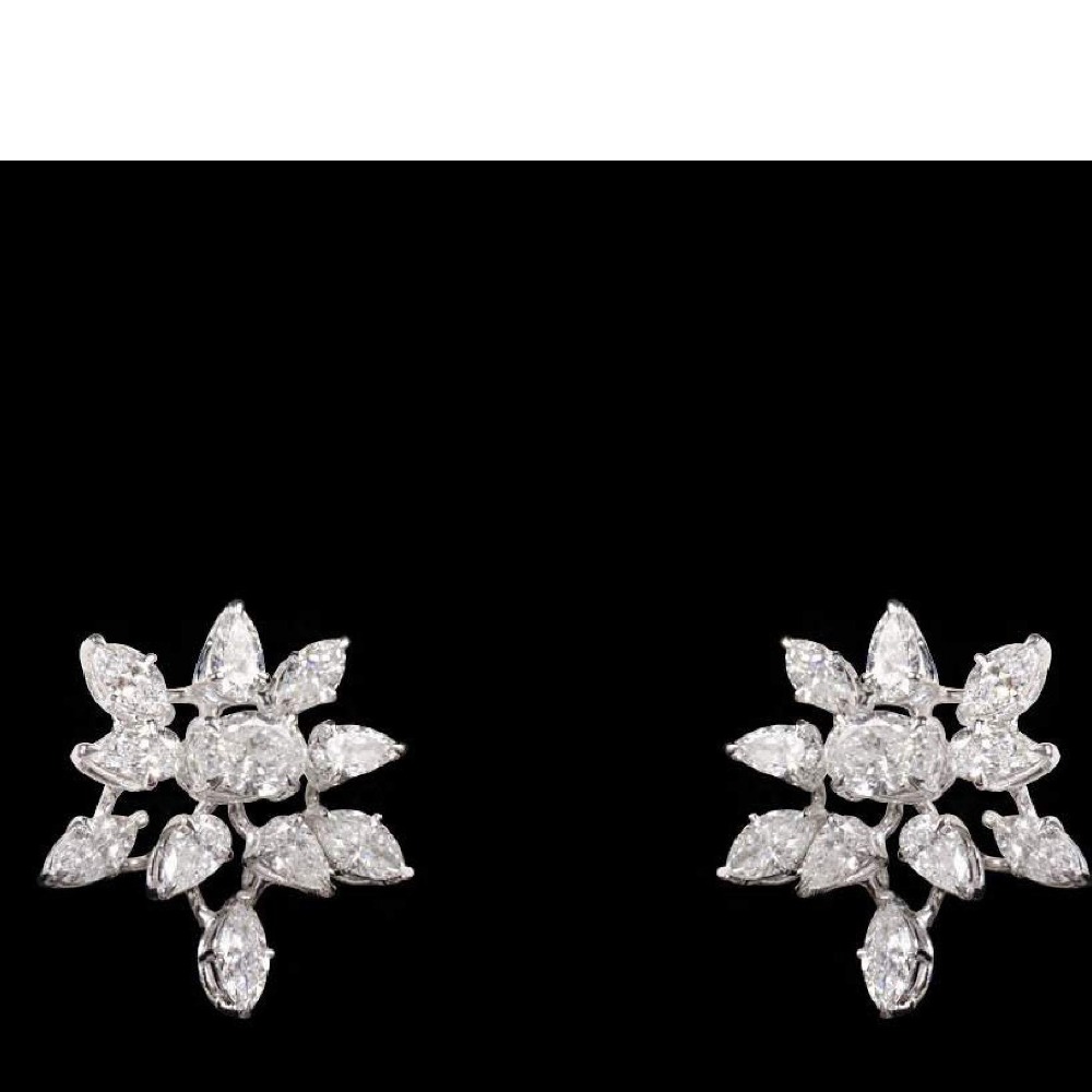 Diamonds Ear Studs JSJ0168