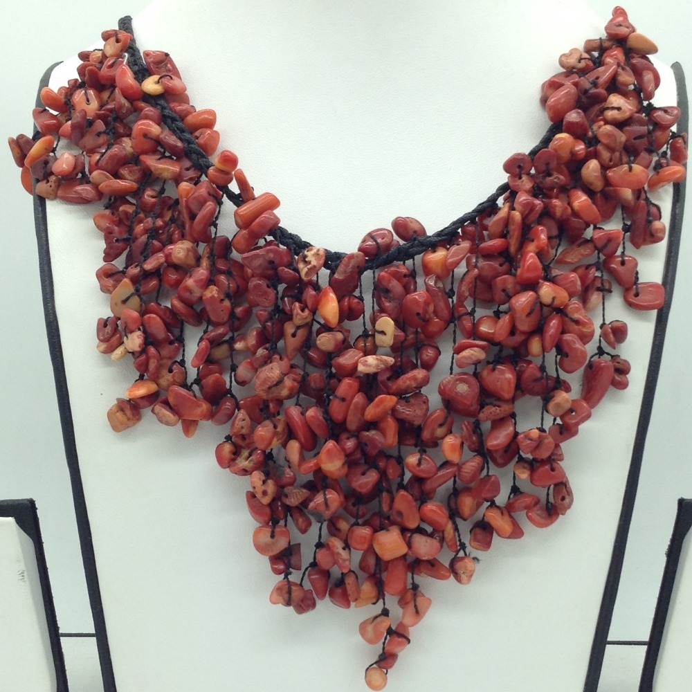 Natural Corals Necklace JSC0149