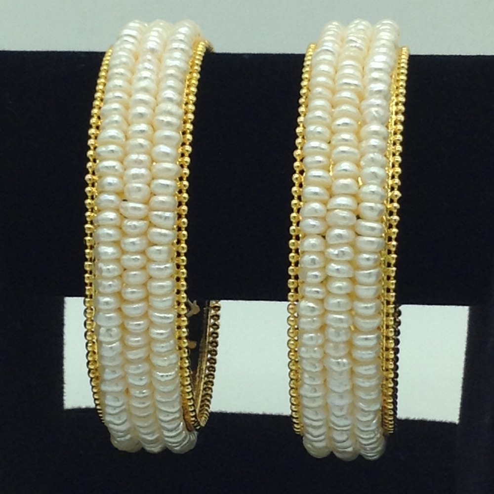 Pearls 3 Line Bangles JBG0306