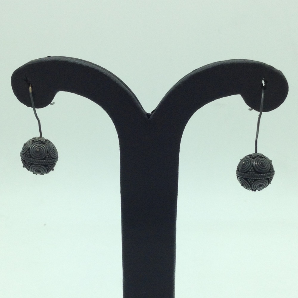 Silver Ear Balls Jhumki JER0105
