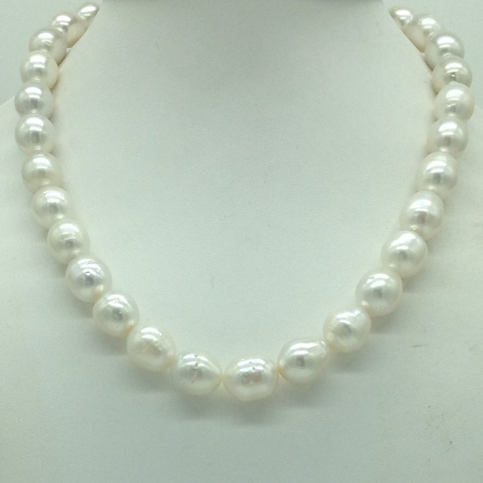 White Oval South Sea Pearls Strand JPM0399