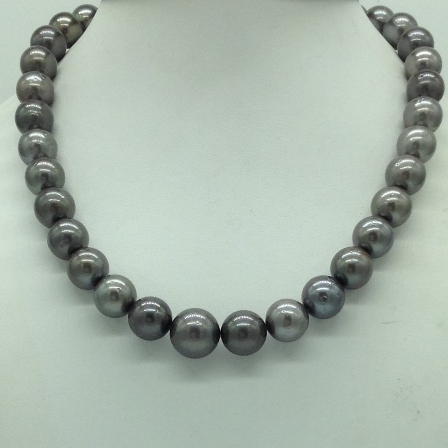 Brown Round Tahitian South Sea Pearls Strand JPM0398