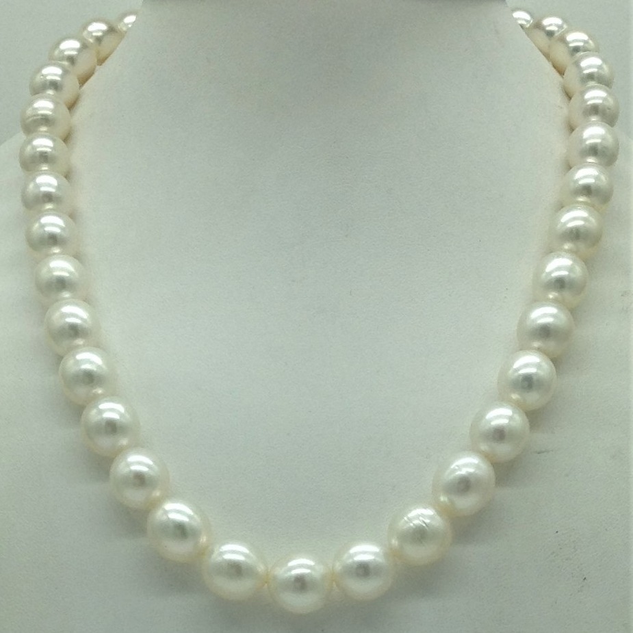 White Round South Sea Pearls Strand JPM0396