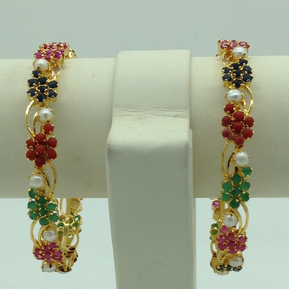 Navratan Stones Bangles JBG0298