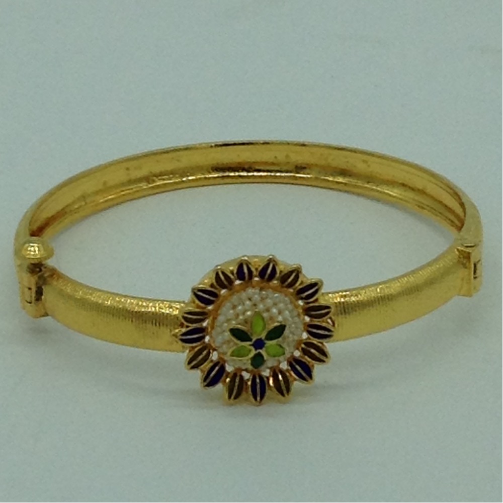 Freshwater White Khakha Seed Pearls Jali Bracelet JBG0282