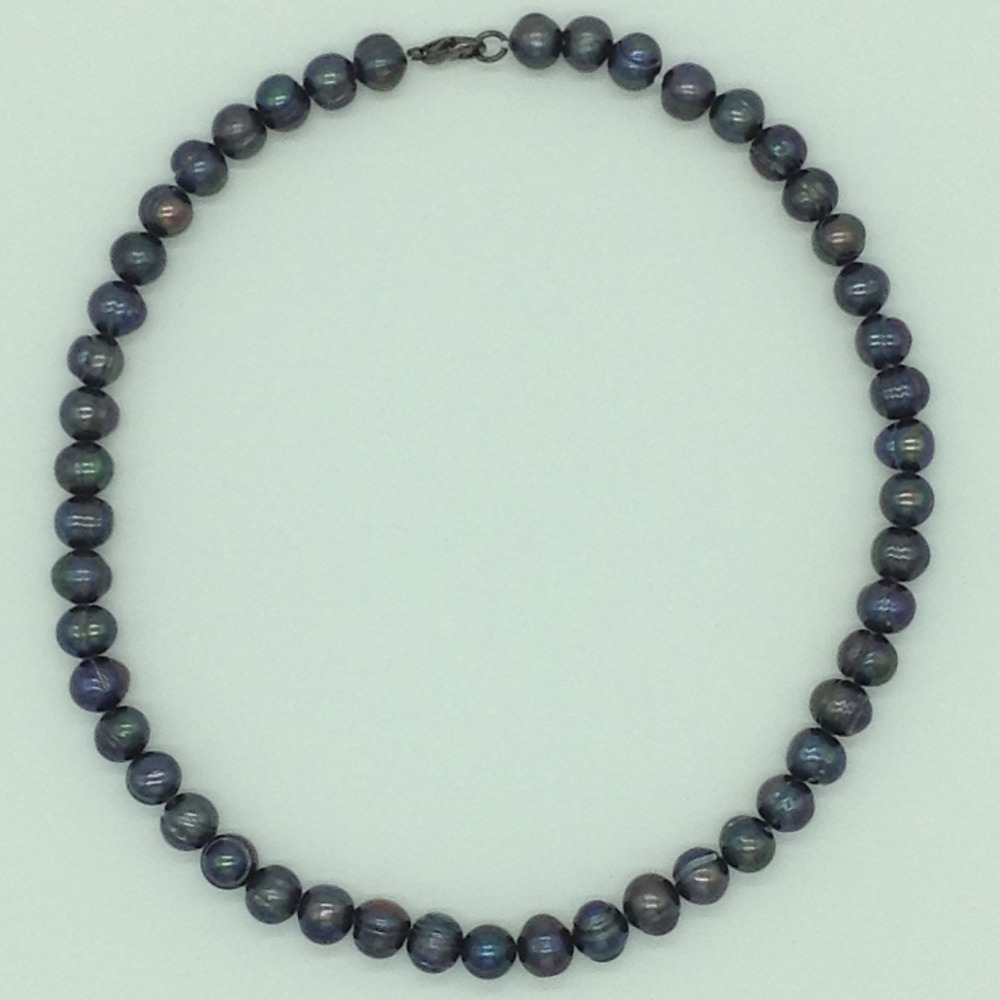 Freshwater Black Potato 1 Lines Pearls Full Set JPP1052