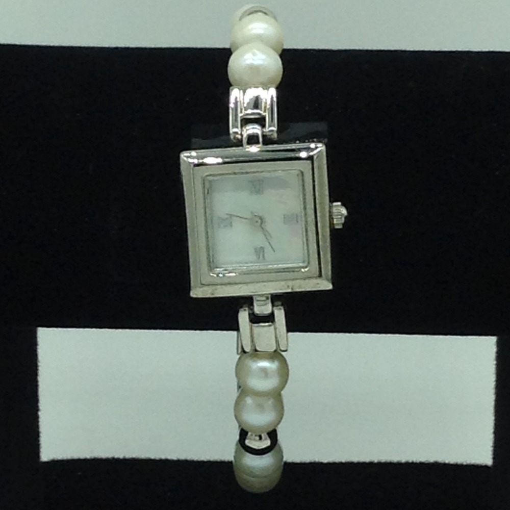 Freshwater White Round Pearls Watch JBG0229