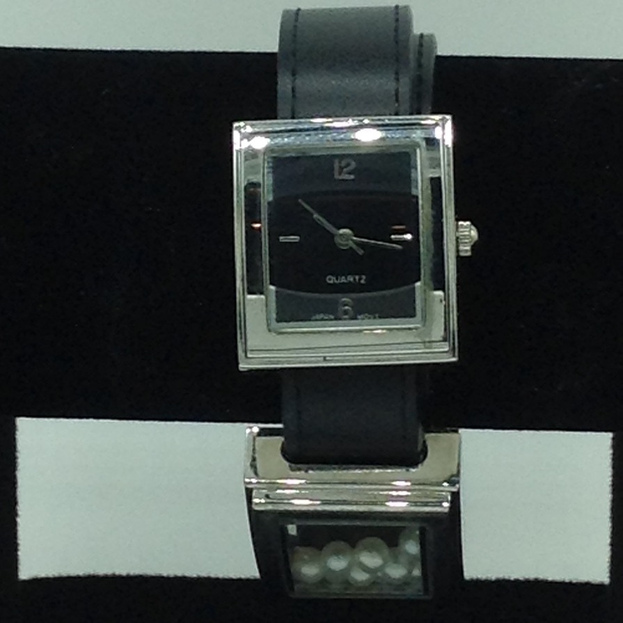 Freshwater White Round Dancing Pearls Dual Dial Watch JBG0226