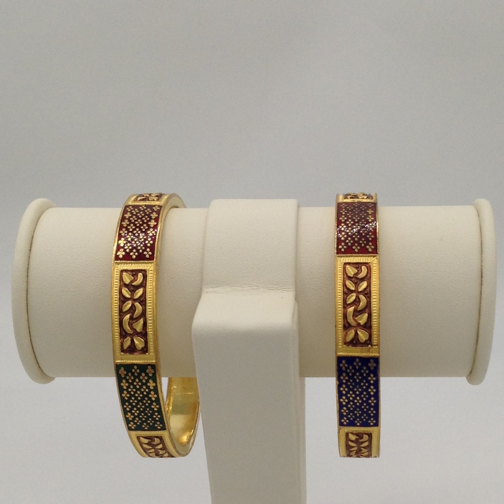 Multicolour Enamel Bangles JBG0042