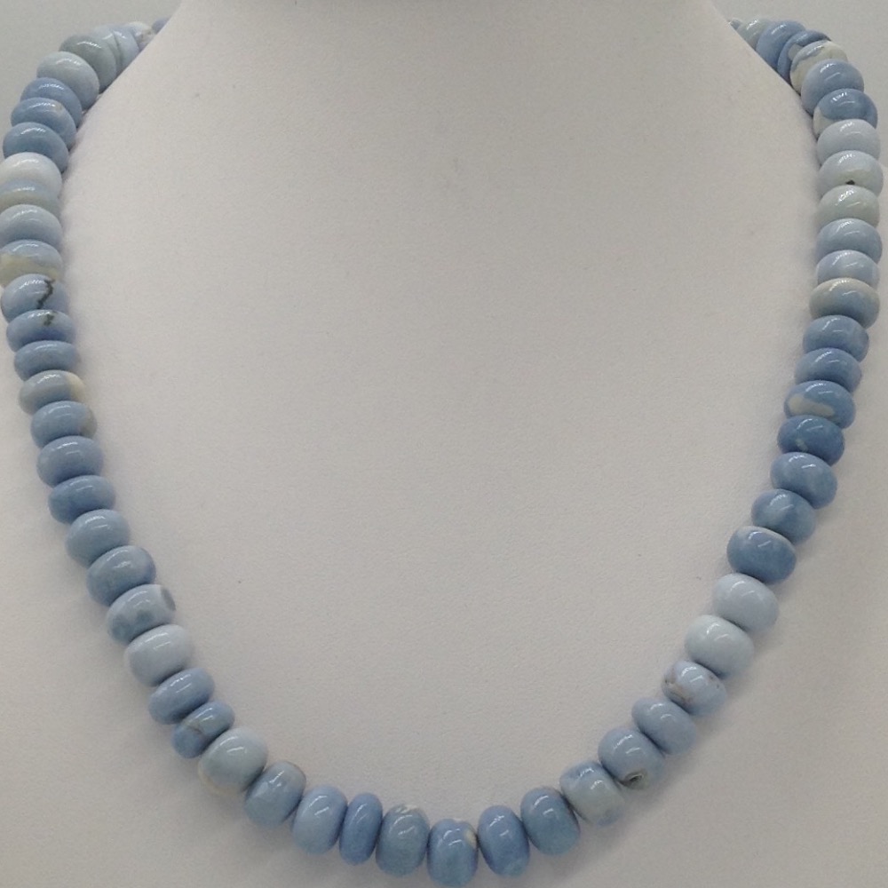Natural Blue Opal Round Beeds Mala JSS0006