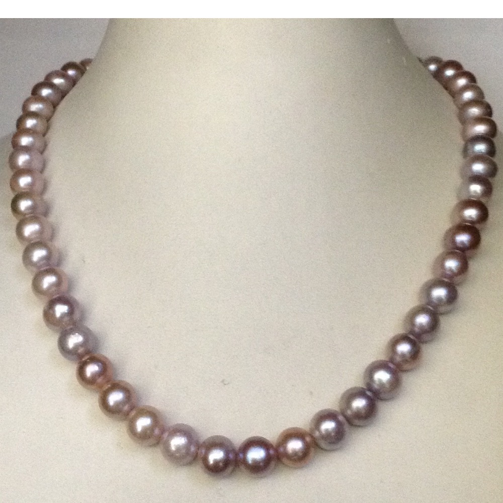 Freshwater Pink Round Pearls Strand JPM0069