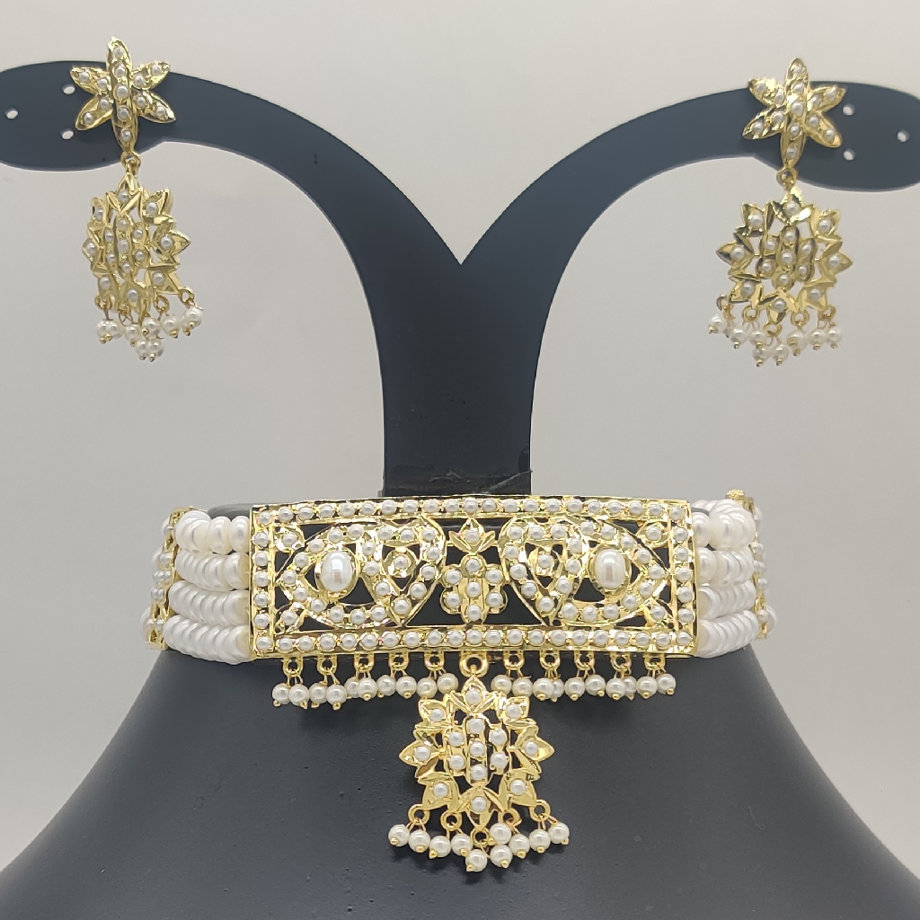 Pearls Choker Set JPS1019