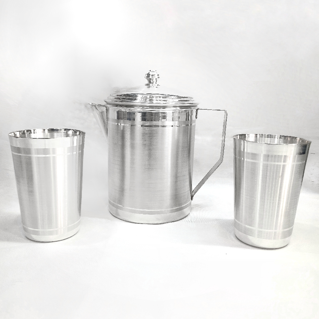 92.5% Pure Silver Jug Set
