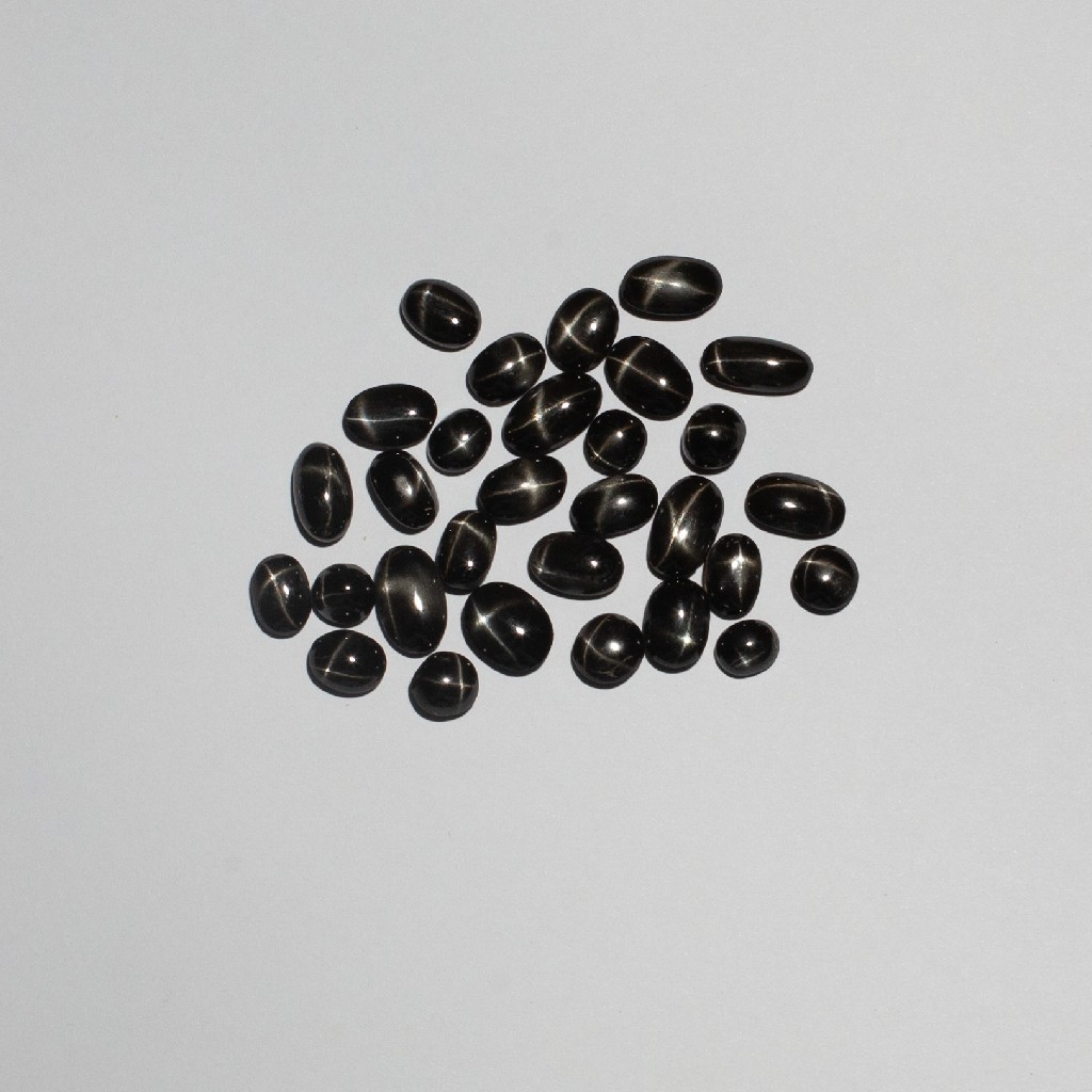 88.26ct oval black diaspore