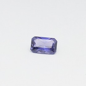 1.66ct square violet sapphire