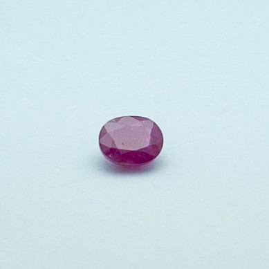 4.41ct oval red ruby-manek