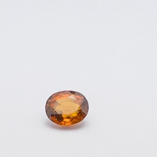 1.97ct baguette brown hessonite-gomed