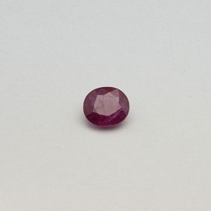 1.91ct oval red ruby-manek