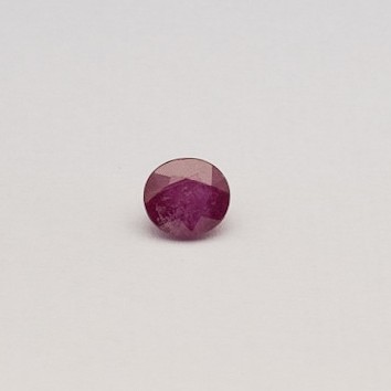 2.30ct oval red ruby-manek