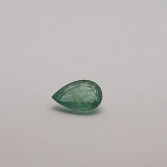 3.40ct pear green emerald-panna