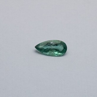 2.070ct pear green emerald-panna