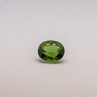4.91ct oval green tourmaline