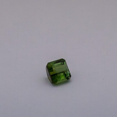3.255ct square green tourmaline
