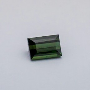 4.860ct square green tourmaline