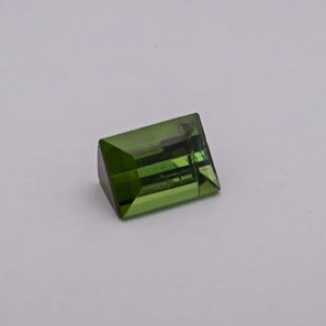 5.530ct square green tourmaline