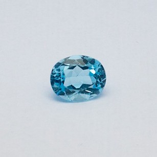 5.125ct oval sky-blue aquamarine