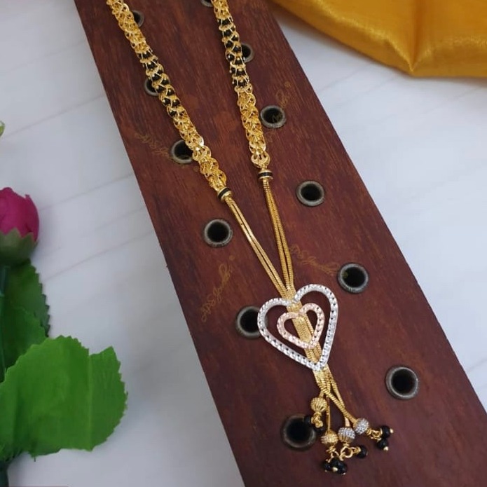 916 gold cz heart design dokiya sbs-n01