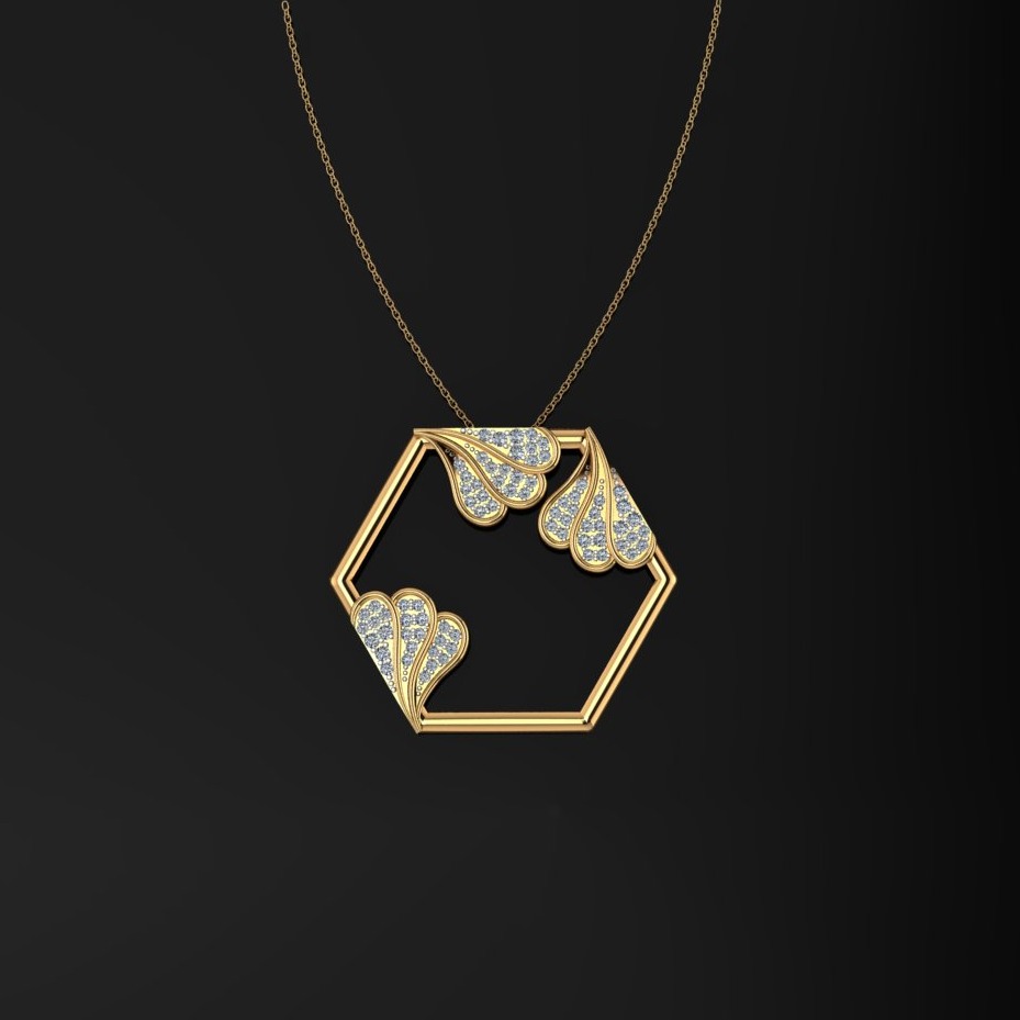 The QUILL Pendant   AJPNDT05