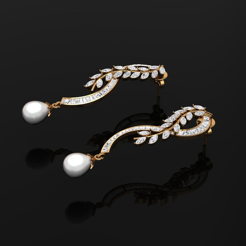 Autumn leaf earrings ajer02