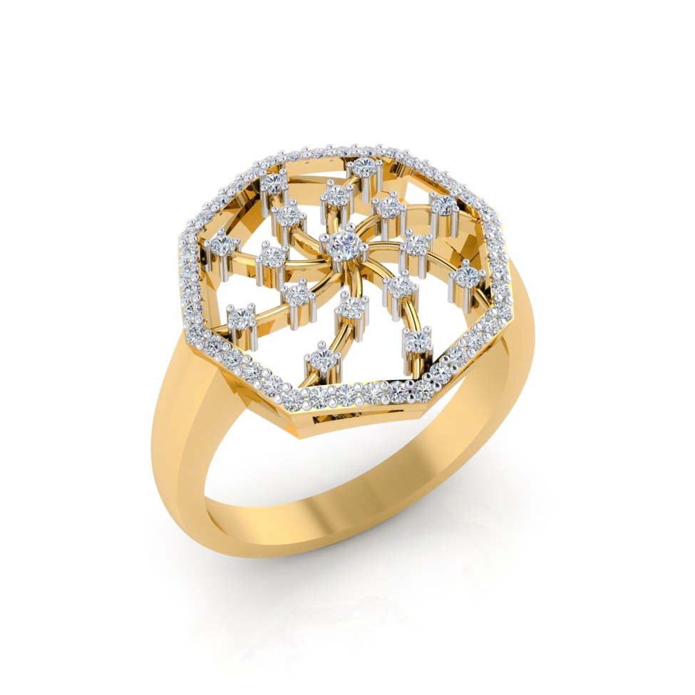 The Telarana Diamond Ring