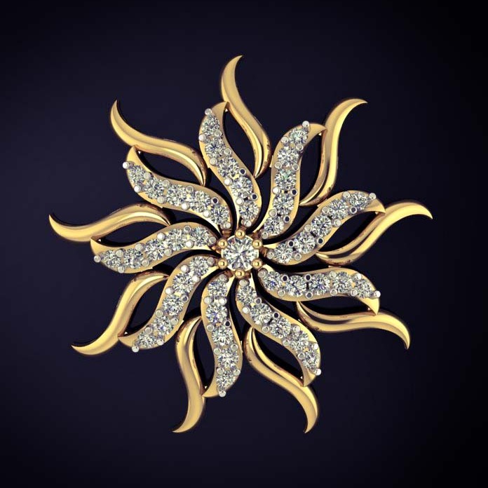 The rayos de sol pendant