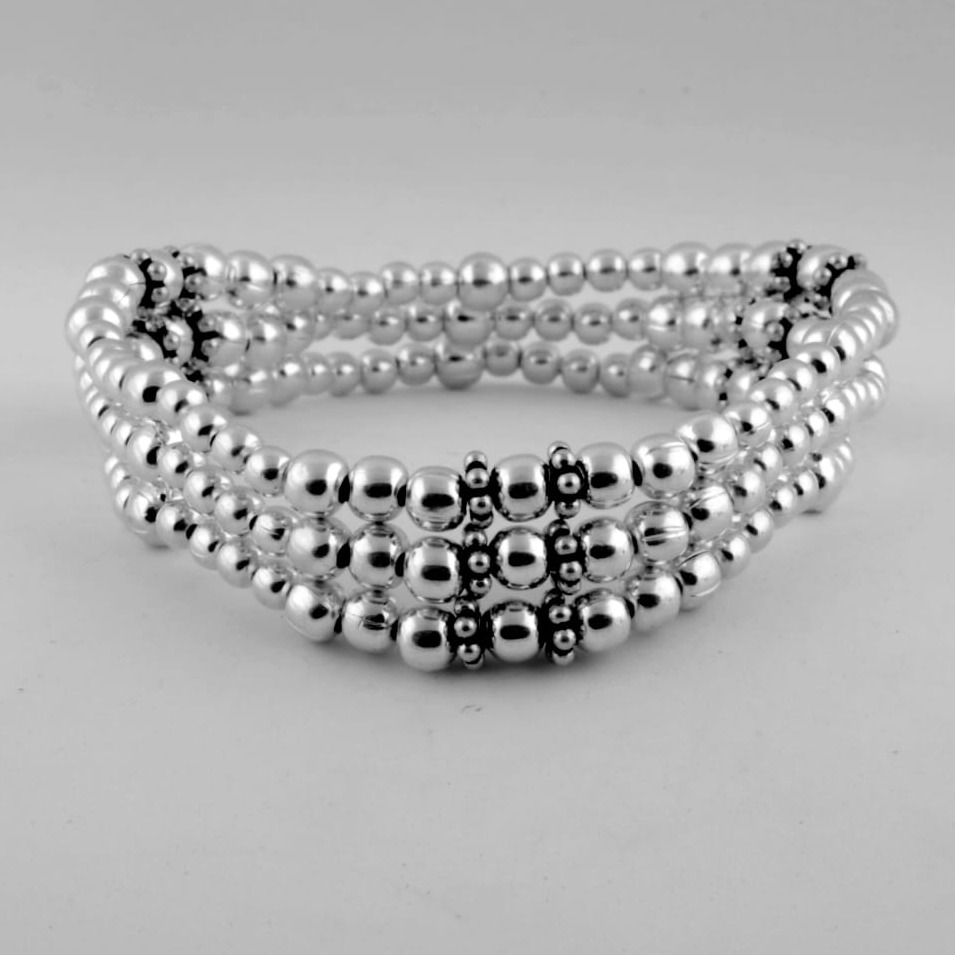 925 Silver Designer Broad Bracelet JP-B05