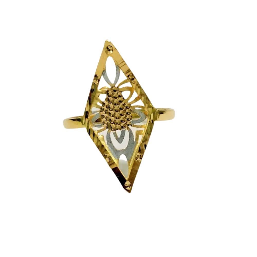 22k Gold Stylish Women Ring LR5925