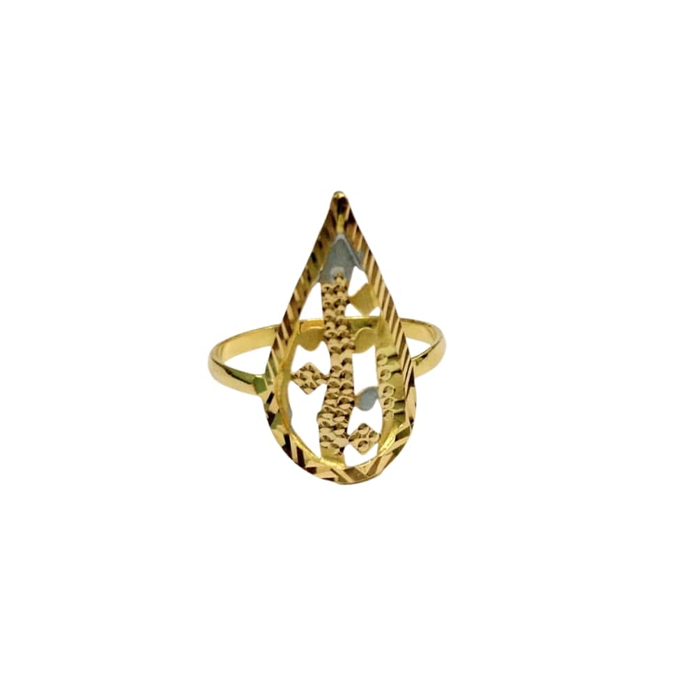 22k Gold Dazzling Women Ring LR8995