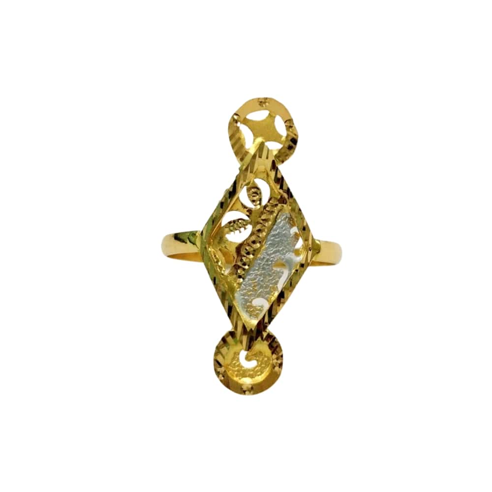 22k Gold Elegant Women Ring LR1741
