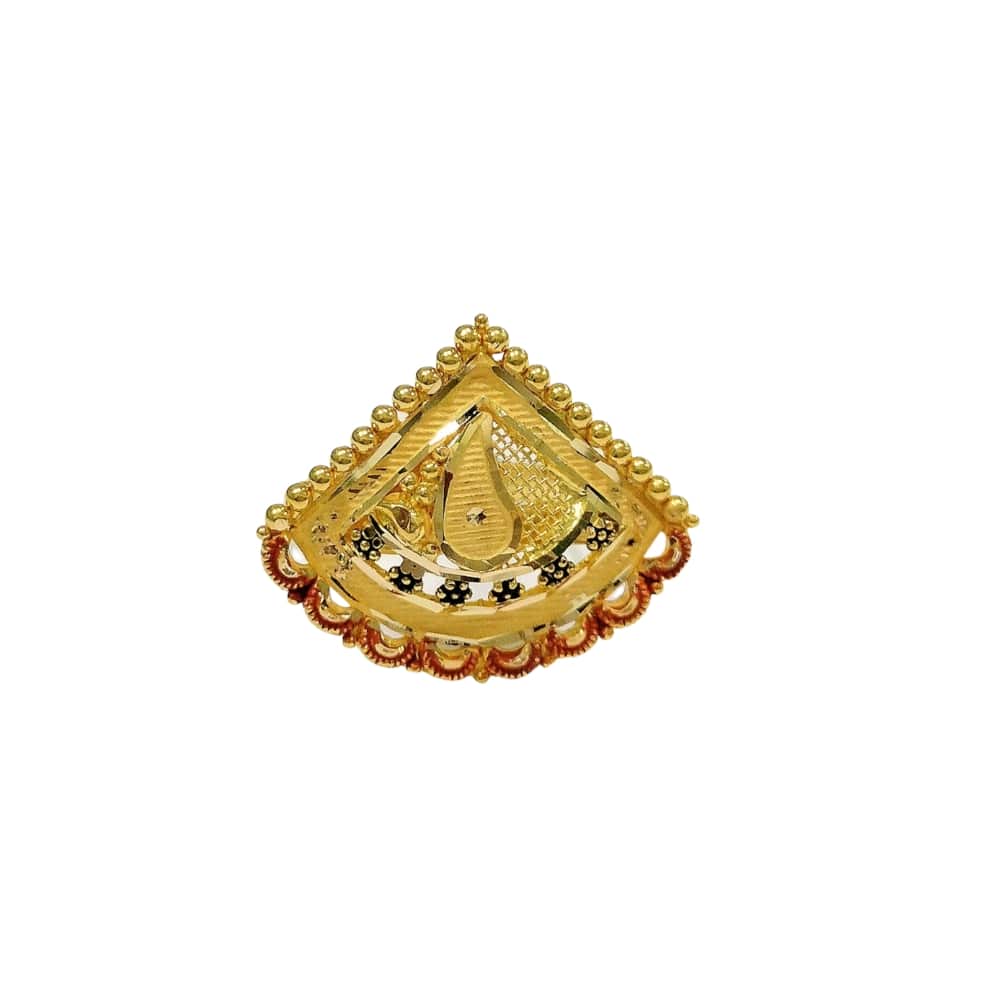 22k Gold Classic Women Ring LR2593