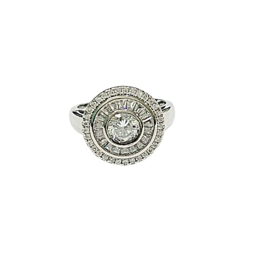 Silver Dazzling Ladies Rings SLR763