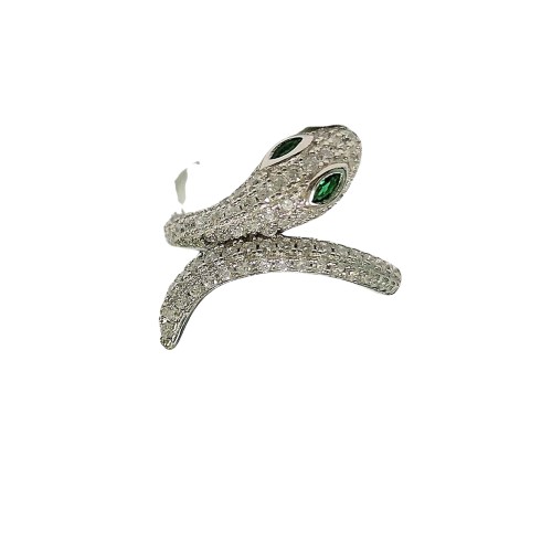 Silver Floral Ladies Rings SLR882