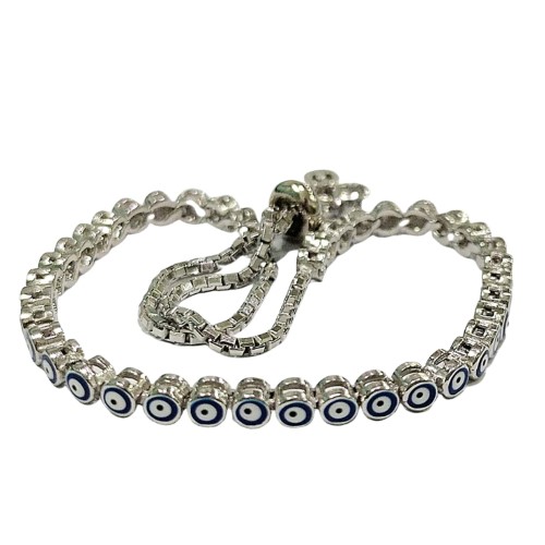 Silver Floral Bracelates SBT784