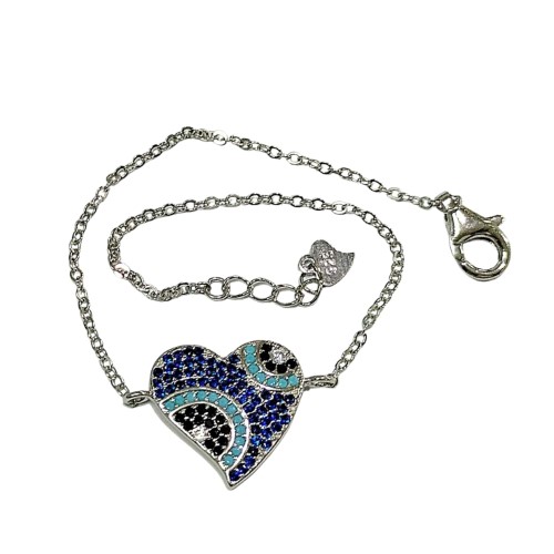 Silver Dazzling Bracelates SBT884