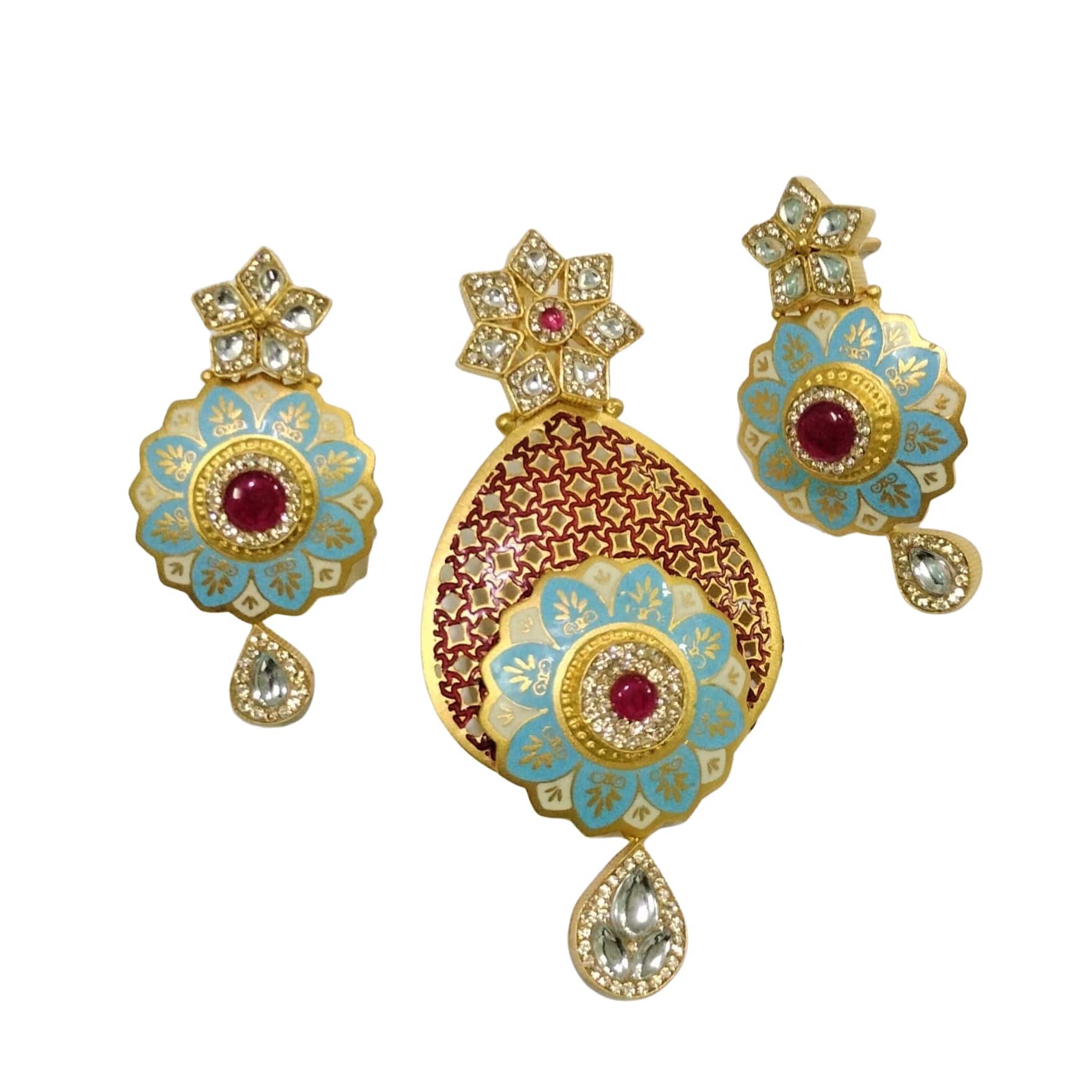 Gold Pendent Set ANS3964
