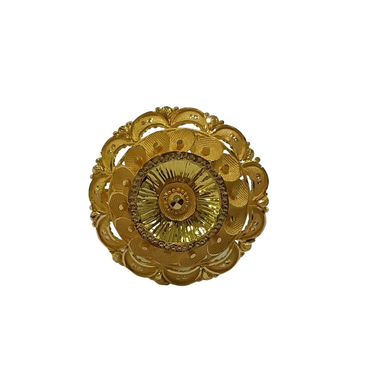 22K Gold Fancy Ladies Ring LR2927