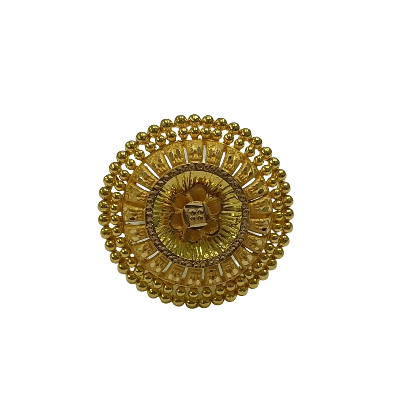 22K Gold Stylish Ladies Ring LR6745