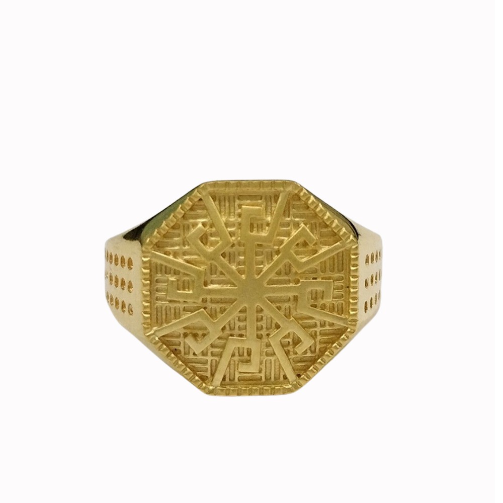 22k gold bahubali ring gr879