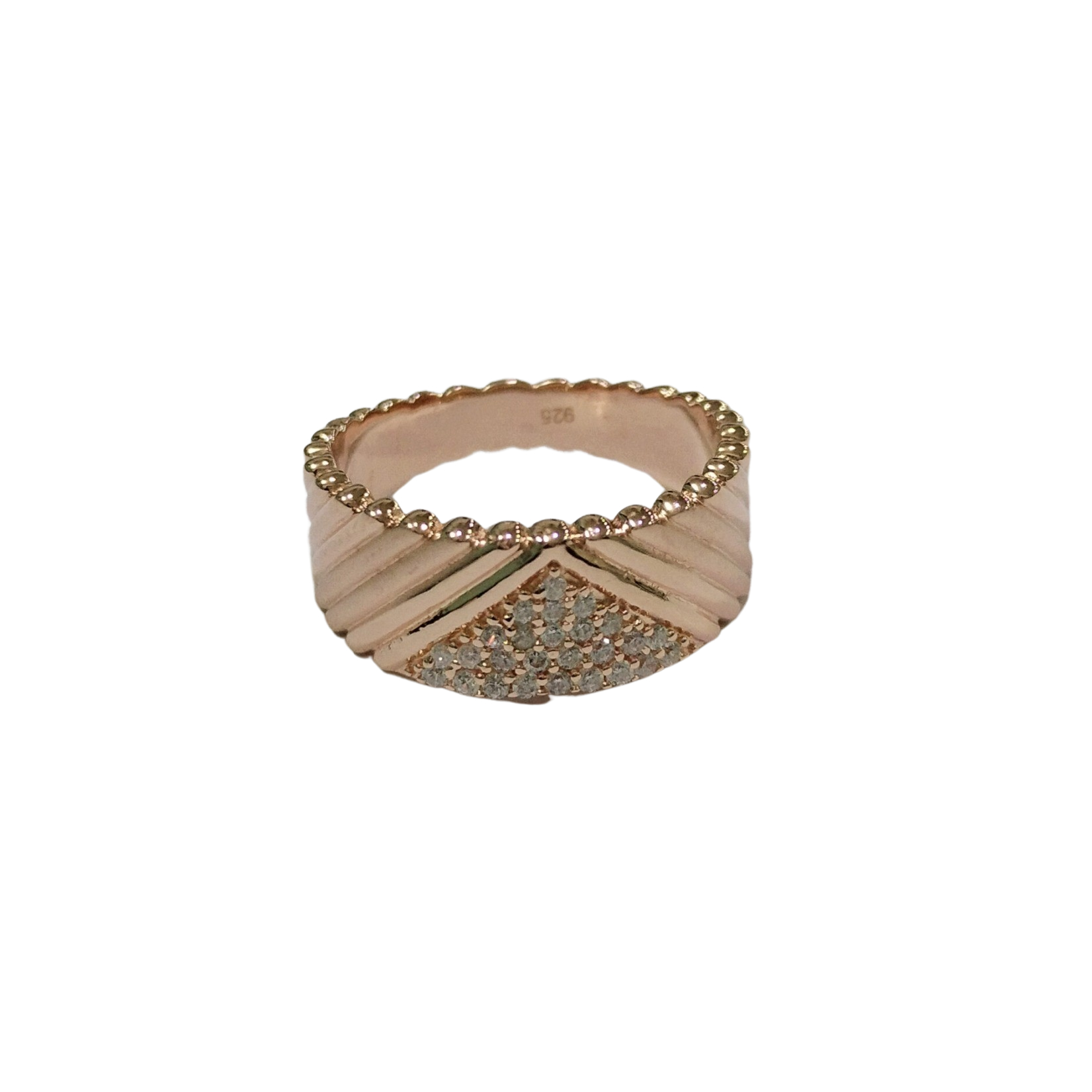 925 Silver Loopy Bends Rings LR6638